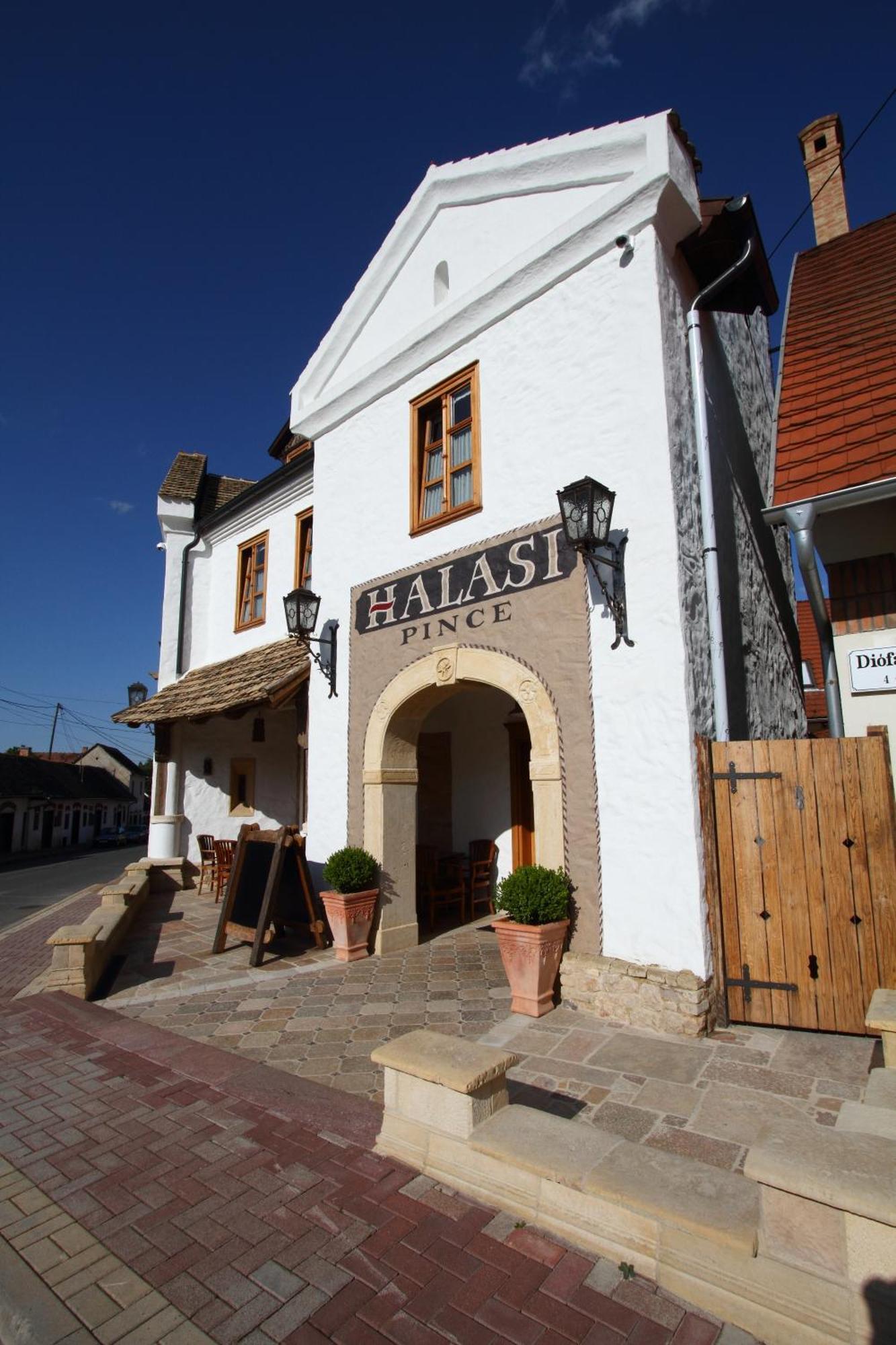 Halasi Pince Panzio Villány Exterior photo